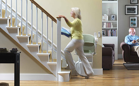 Vet du hvor lite plass en trappeheis tar opp i trappene dine?