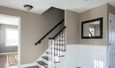 Glatte trappetrinn hjemme